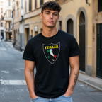 Mens Italia Flag T-Shirt Italy Pride Italian Graphic Tee