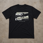 6 People I Trust Funny Money Graphic T-Shirt Dollar Bill Humor Meme Tee