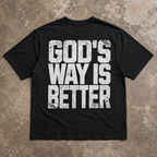God’s Word Is Better Christian Faith Graphic T-Shirt Religious Quote Tee