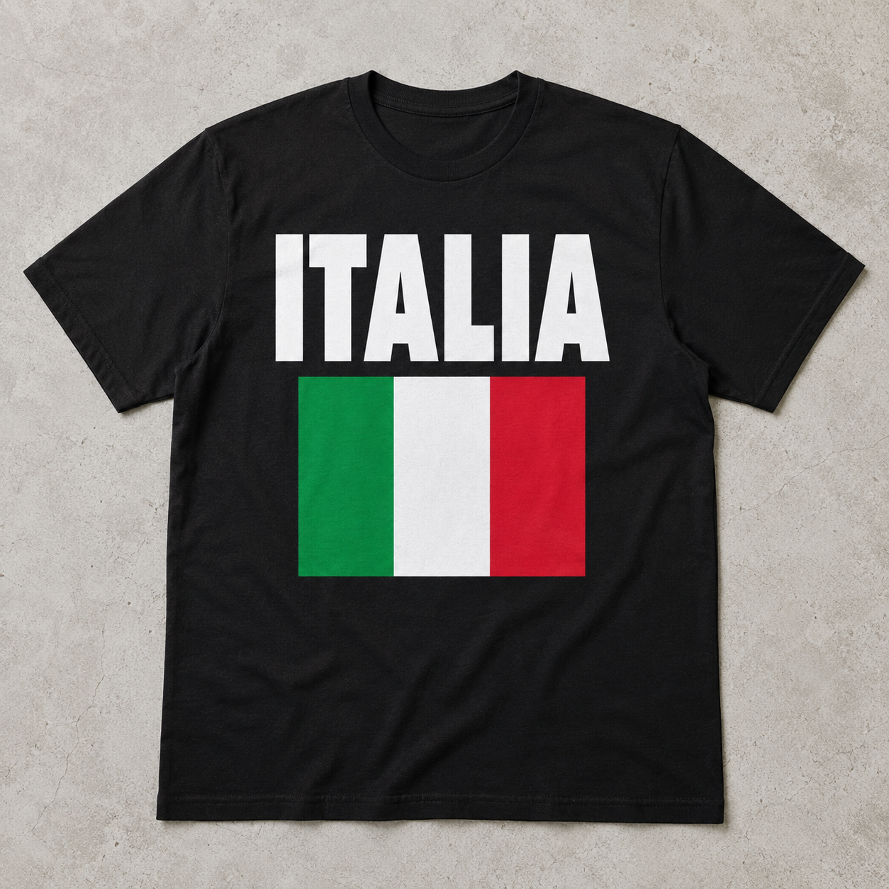 Mens Italia Flag T-Shirt Italy Pride Italian Graphic Tee