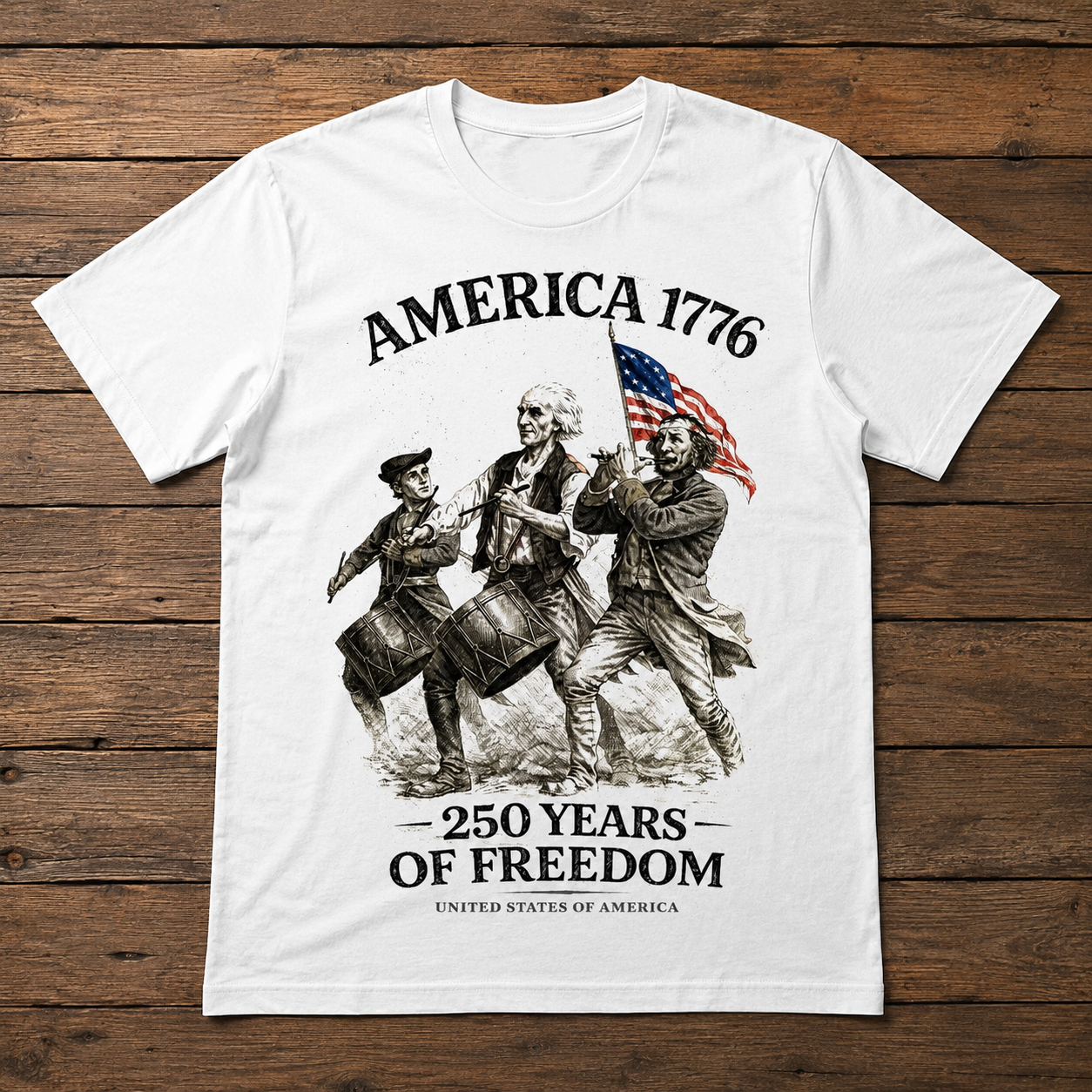 USA 250th Anniversary T-Shirt | 1776-2026 We The People Patriotic Tee
