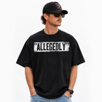 Allegedly Funny T-Shirt Sarcastic Humor Meme Graphic Tee
