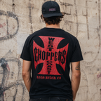 Men'S Trendy T-Shirt Featuring a Unique West Coast Choppers Letter Print shirt