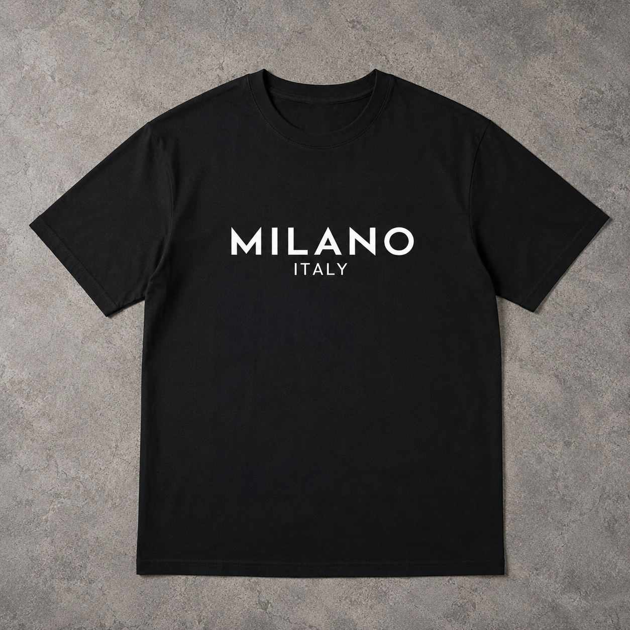 Milano Italy T-Shirt Minimalist Milan Travel City Graphic Tee Unisex Streetwear