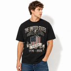 We The People 1776-2026 USA 250th Anniversary Patriotic Men's T-Shirt