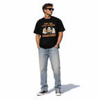 Funny Fall-O-Ween Ghost Pumpkin Halloween Graphic Men's T-Shirt