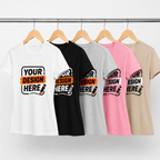 Custom Women T-Shirt – Design Your Own Personalized Shirt