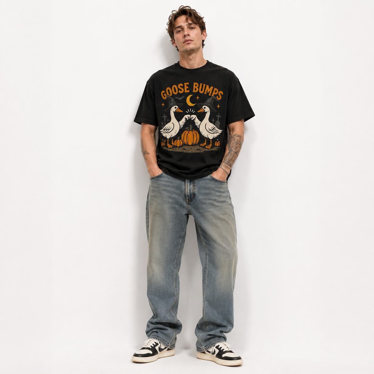 Alpha by Choice Wolf T-Shirt Men's Vintage Graphic Tee