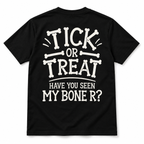 Tick or Treat Have You Seen My Boner Funny Halloween Men's T-Shirt
