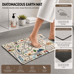 Kids Road Play Rug, Neutral Playroom Carpet, Montessori City Map Mat, Car Track Nursery Decor, Toddler Bedroom Area Rug, Montessori Rug