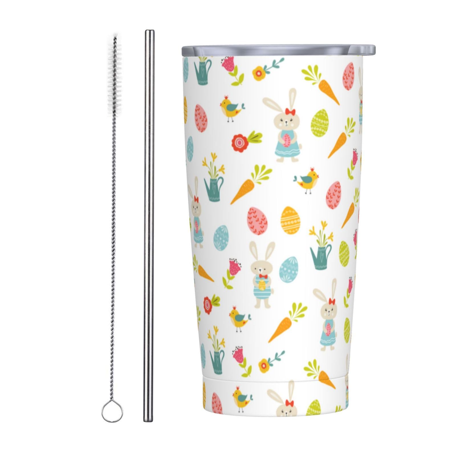 Angry Shark Tumbler, Blue Sharks 20oz Stainless Steel Insulated Travel Tumblers,Travel Coffee Mug with Lid and Straw Cups Gifts for Women Men