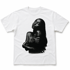 Men's Vintage Portrait Graphic T-Shirt Streetwear Cotton Tee