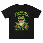 Funny Frog Quote Sarcastic Humor Graphic Men's T-Shirt