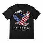 USA 250th Anniversary 1776-2026 Patriotic 4th of July Independence T-Shirt