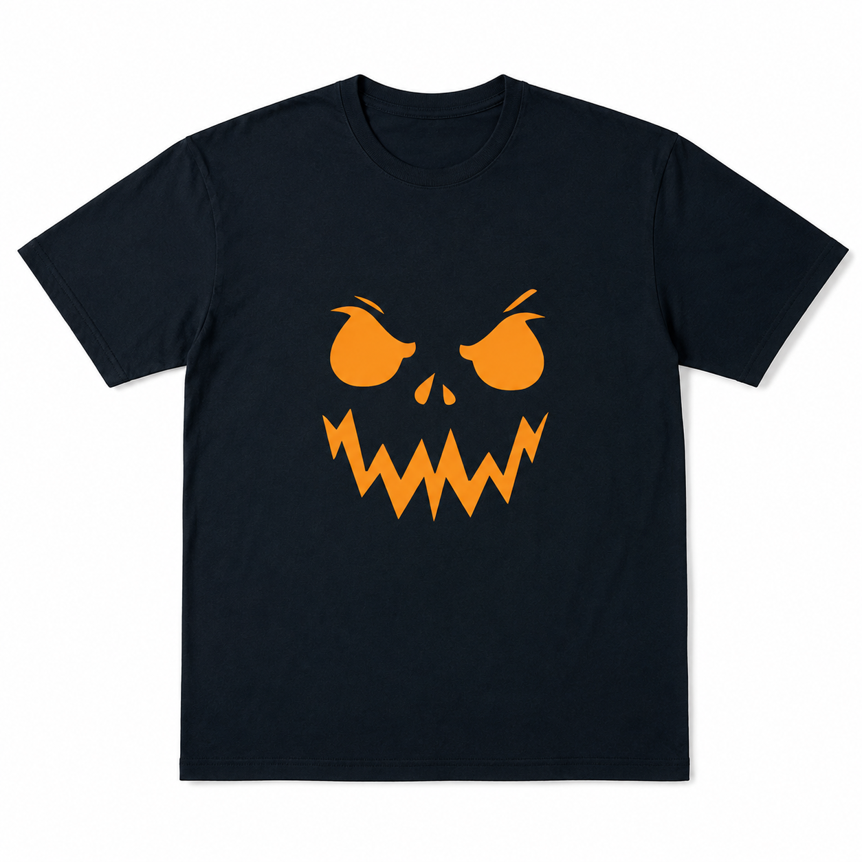 Scary Pumpkin Face Jack O Lantern Halloween Spooky Graphic Men's T-Shirt