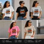 Custom Women T-Shirt – Design Your Own Personalized Shirt