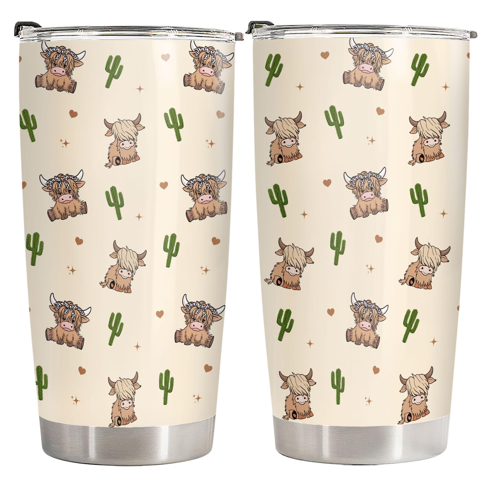 34HD Funny Black Cat Tumbler with Lid, 20oz Stainless Steel Vacuum Insulated Everything Is Fine Cup, Cat Lover Gifts for Women Birthday Mothers Day Halloween Christmas