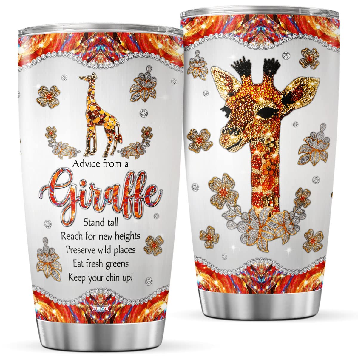 CUBICER Koala Bear Jewelry Style Coffee Tumblers Cute Koala Mugs Insulated Mug Cup Double Wall Tumbler Gifts For Girls Women Christmas Birthday Holiday Large 20 Oz Home Travel