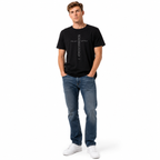 Proverbs 3:5-6 Christian Cross Scripture Faith Men's T-Shirt