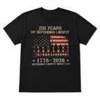 USA 250th Anniversary 1776-2026 Patriotic July 4th Men's T-Shirt