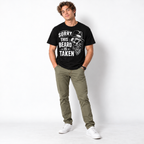 Sorry This Beard Is Taken Funny Bearded Skull Graphic Men's T-Shirt