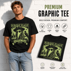 Bubonic Plague European Tour Plague Doctor Gothic History Men's T-Shirt