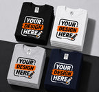 Custom Design T-Shirt – Personalized Graphic Tee, Add Your Own Logo, Text or Artwork