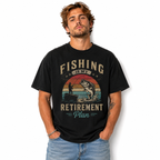 If I'm Not Fishing I'm Thinking About It Funny Fishing Graphic T Shirt Gift