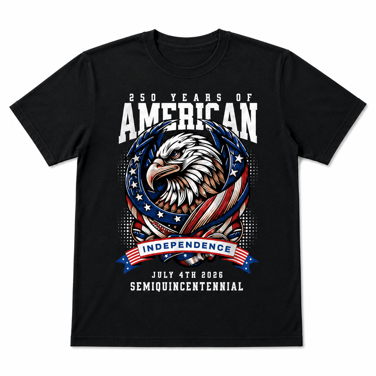 America 250th Anniversary Celebration 250 Years Patriotic USA T-Shirt