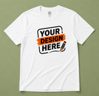 Custom Design T-Shirt – Personalized Graphic Tee, Add Your Own Logo, Text or Artwork