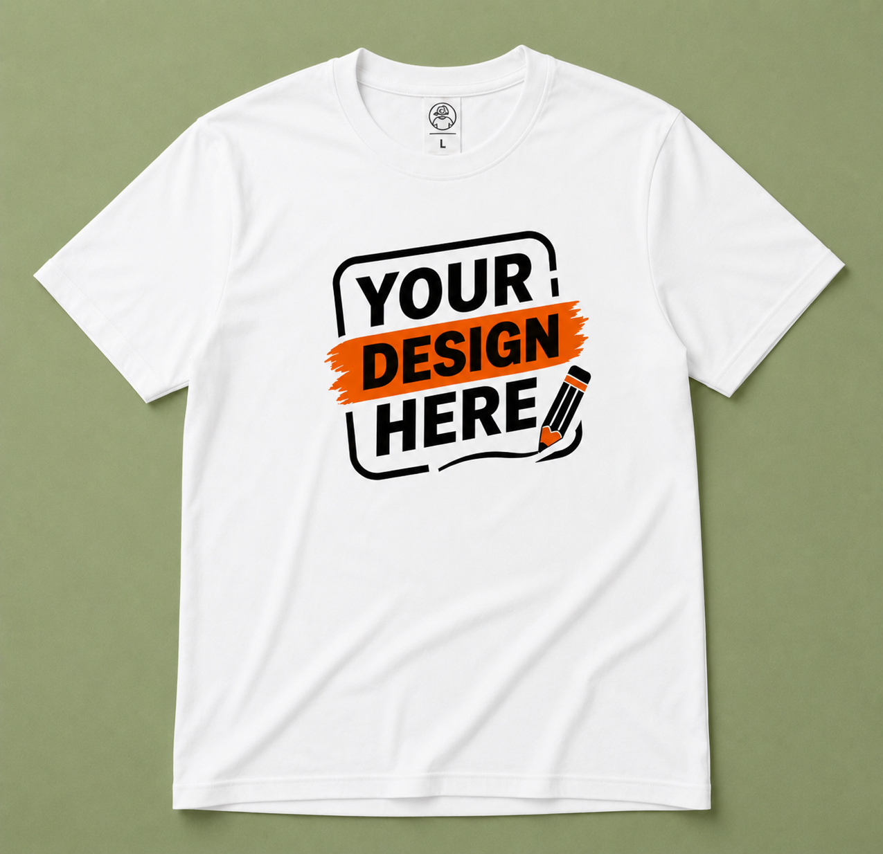 Custom Design T-Shirt – Personalized Graphic Tee, Add Your Own Logo, Text or Artwork