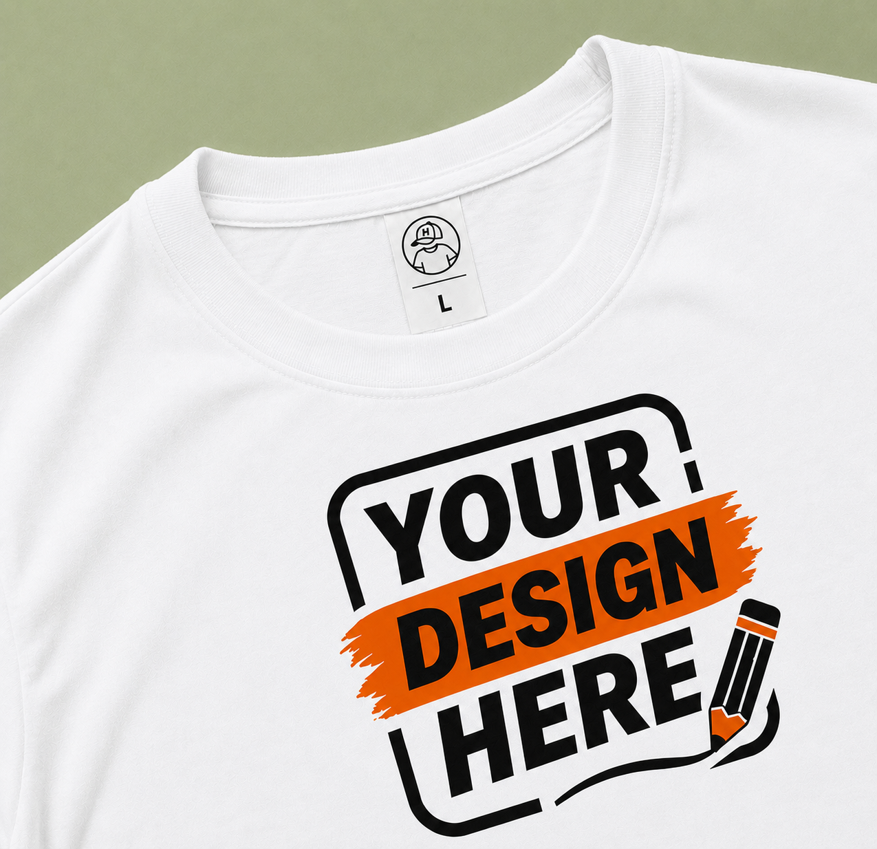 Custom Design T-Shirt – Personalized Graphic Tee, Add Your Own Logo, Text or Artwork