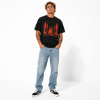 Halloween Pumpkin Head Forest Creature Spooky Vintage Graphic Men's T-Shirt