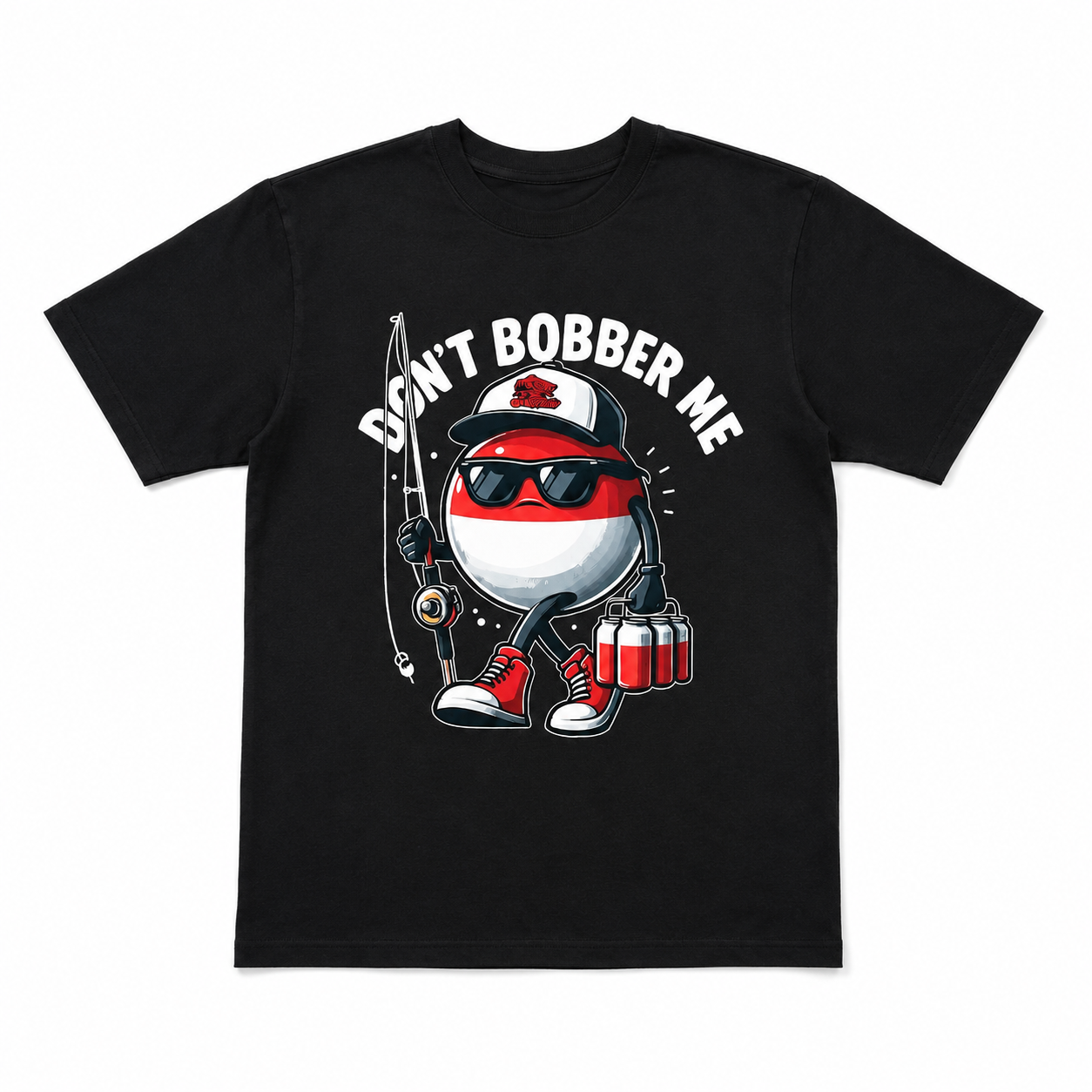 "Don't Bobber Me" Funny Fishing Tee – Humorous Angler Graphic T-Shirt