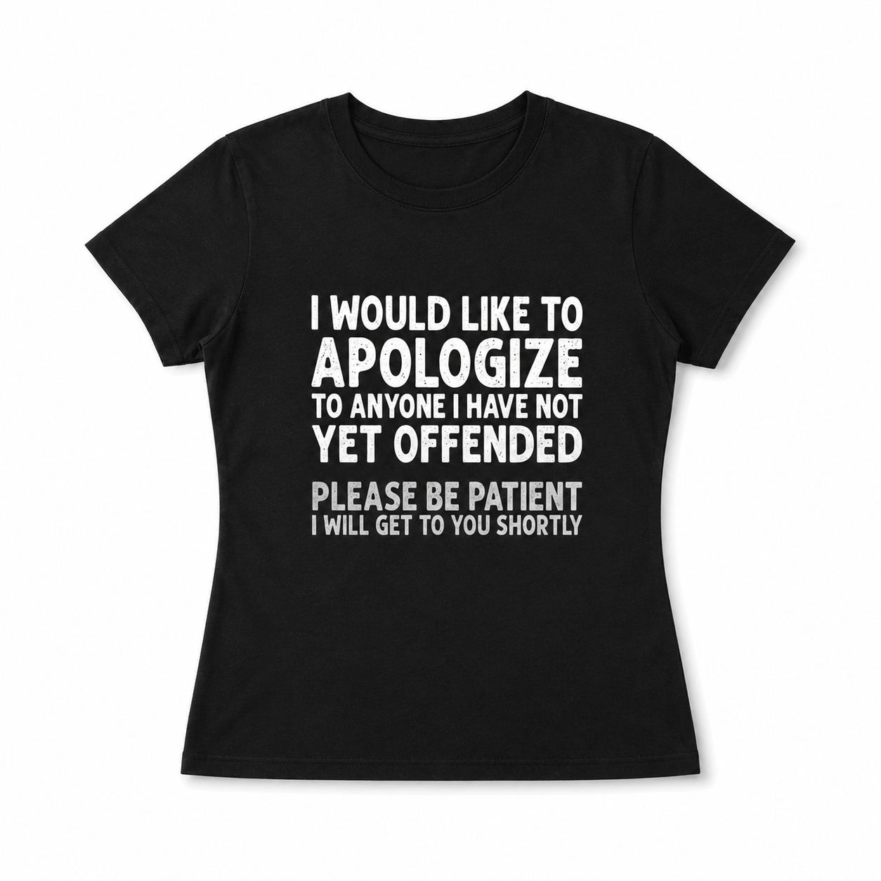 Women Funny Quote Graphic T-Shirt Casual Crew Neck Humor Statement Tee Top