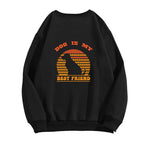 Men's round neck sweatshirt - double-sided 280g