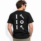 I Screw I Nut I Bolt Funny Mechanic Hardware Rebus Men's T-Shirt