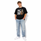 Call on Jesus Vintage Christian Faith Graphic T-Shirt Men's Religious Tee