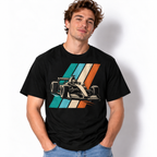 Retro Formula Racing Car Motorsport Men's Graphic T-Shirt