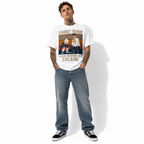 Men's Funny Retro Cartoon Graphic T-Shirt Vintage Humor Tee