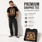 I Don't Like You Either Funny Candy Corn Halloween Graphic Men's T-Shirt