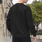 Round neck hot stamping hoodie - front 280g