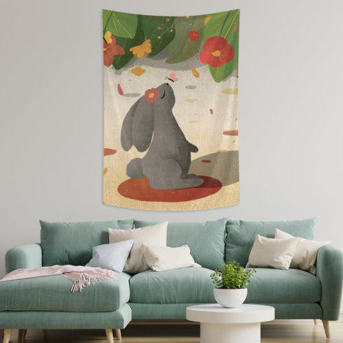 Vertical version of tapestry in multiple sizes (lightweight version)