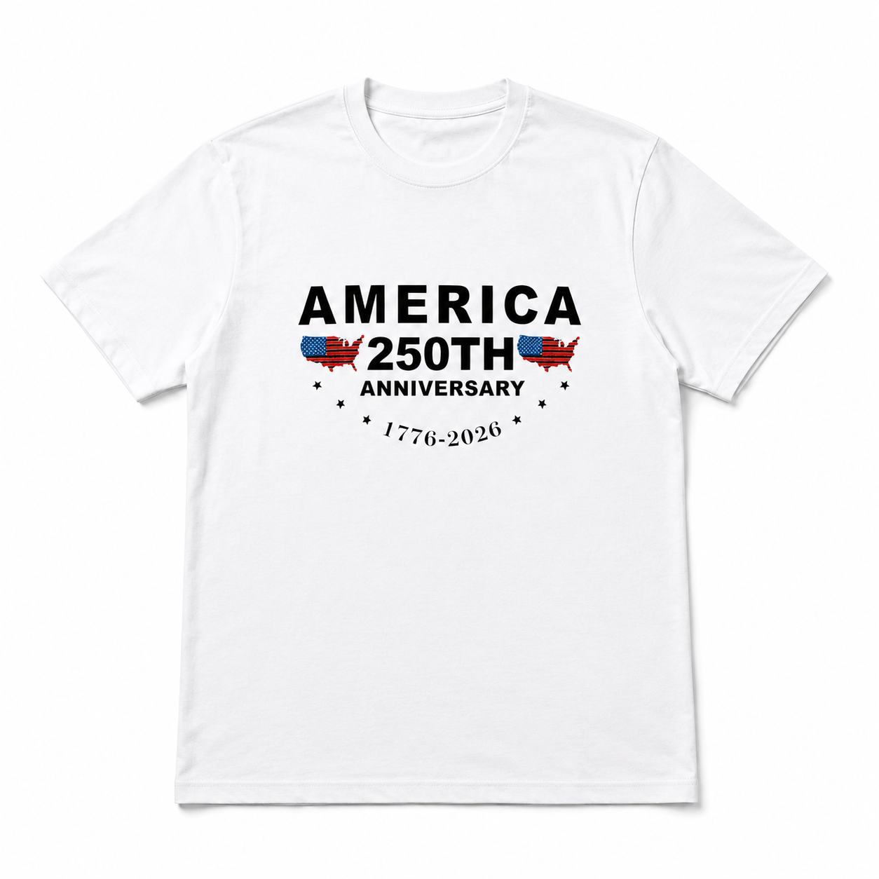 America 250th Anniversary T-Shirt 1776-2026 Patriotic USA Independence Tee