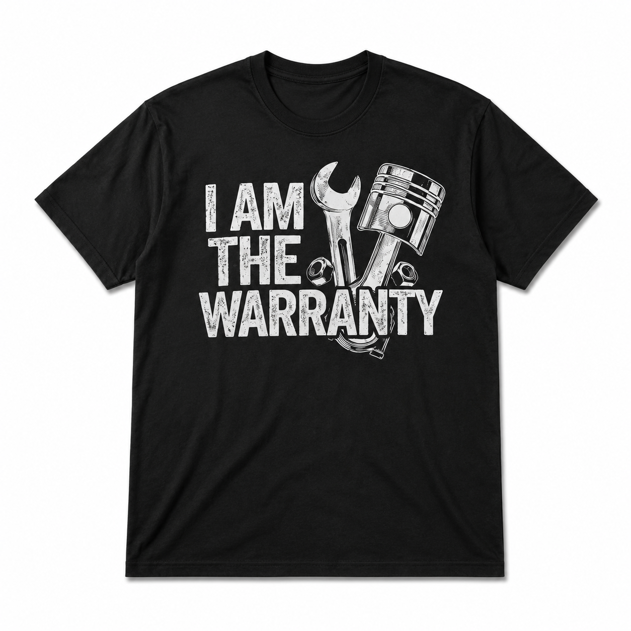 Funny Mechanic Shirt I Am The Warranty Auto Repair Mens Graphic Tee