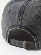 Printed Washed Baseball Cap, "PUT IT ON MY HUSBAND'S TAB" Text Print Adjustable Outdoor Sun Protection Casual Hat For Women & Men, Suitable For Travel,All Seasons