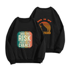 Men's round neck sweatshirt - double-sided 280g