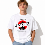 Tokyo Japan T Shirt Skyline Sumo Ramen Manga Graphic Casual Culture Tee