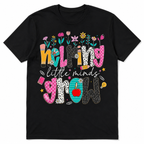 Helping Little Minds Grow Graphic T-Shirt Men’s Teacher Appreciation Tee