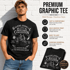 Salem Annual Witches Convention Witchcraft Gothic Halloween Men's T-Shirt